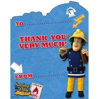 Fireman Sam Thank You Cards (Pack of 10) Extra Image 1 Preview